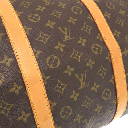 Louis Vuitton Boston Duffel Bag M41412 Monogram Canvas Brown Monogram Keepall Bandouliere60 Mens