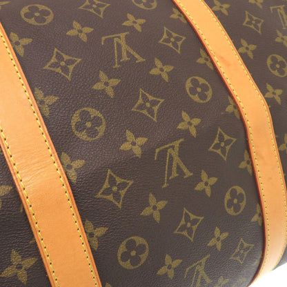 Louis Vuitton Boston Duffel Bag M41412 Monogram Canvas Brown Monogram Keepall Bandouliere60 Mens