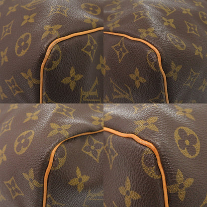 Louis Vuitton Boston Duffel Bag M41412 Monogram Canvas Brown Monogram Keepall Bandouliere60 Mens