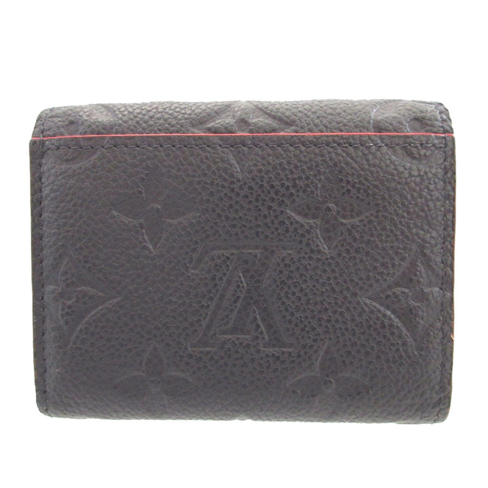 Louis Vuitton Bifold Wallet M58880 Monogram Ann Platt Navy Monogram Ann Platt Portefeuille Zoe