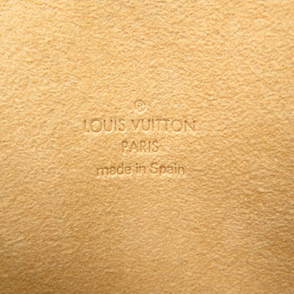 Louis Vuitton Shoulder Bag M51854 Monogram Canvas Brown Monogram Pochette Twin Pm Women
