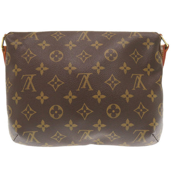 Louis Vuitton Shoulder Bag M51388 Monogram Canvas Brown Monogram Musette Tango Long Strap