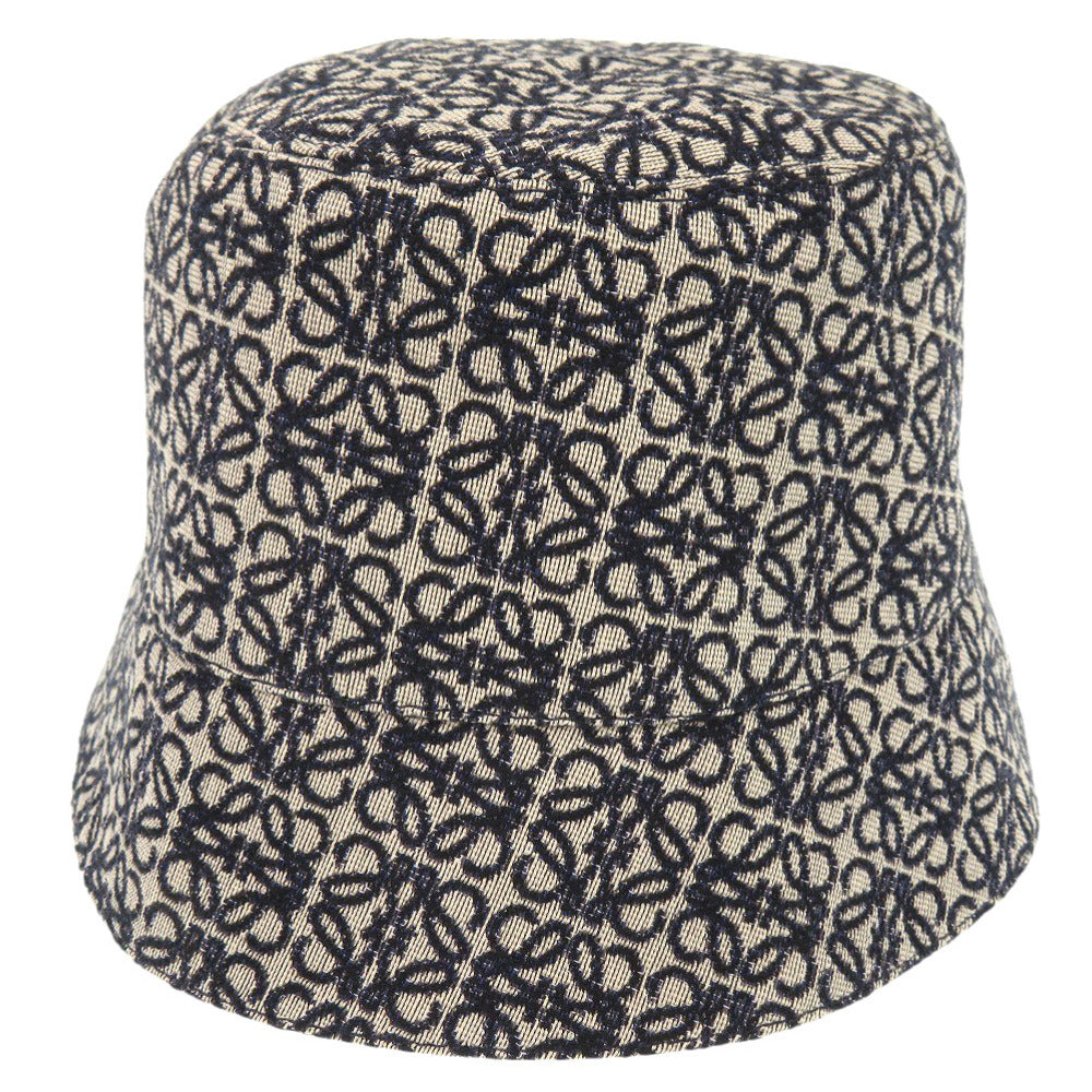 Loewe Other Hats K820Hb1X13 Cotton, Polyester Beige Bucket Hat Anagram Unisex(Unisex) 58