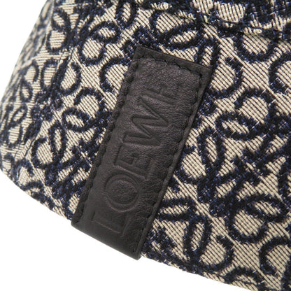 Loewe Other Hats K820Hb1X13 Cotton, Polyester Beige Bucket Hat Anagram Unisex(Unisex) 58