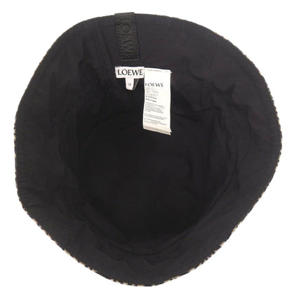 Loewe Other Hats K820Hb1X13 Cotton, Polyester Beige Bucket Hat Anagram Unisex(Unisex) 58