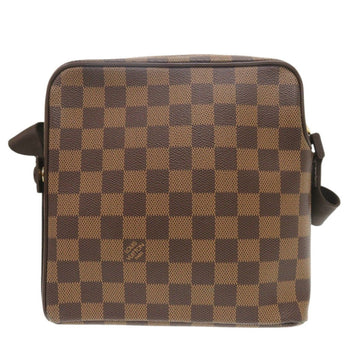 Louis Vuitton Shoulder Bag N41442 Damier Canvas Ebene Damier Olaf Pm Women