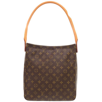 Louis Vuitton Shoulder Bag M51145 Monogram Canvas Brown Monogram Loopinggm