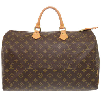 Louis Vuitton Handbag M41522 Monogram Canvas Brown Monogram Speedy 40 Women