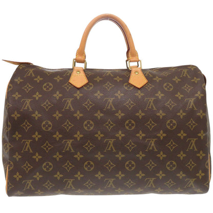 Louis Vuitton Handbag M41522 Monogram Canvas Brown Monogram Speedy 40 Women
