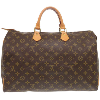 Louis Vuitton Handbag M41522 Monogram Canvas Brown Monogram Speedy 40 Women