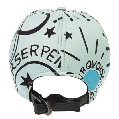 Bvlgari Cap Silk, Cotton, Leather Multicolor Store Limited Pop-Up Cone Onomatopoeia Bulgari