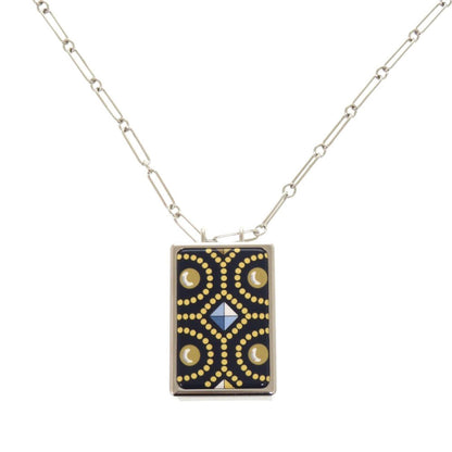 Hermes Necklace Metal Silver Boite A Reve