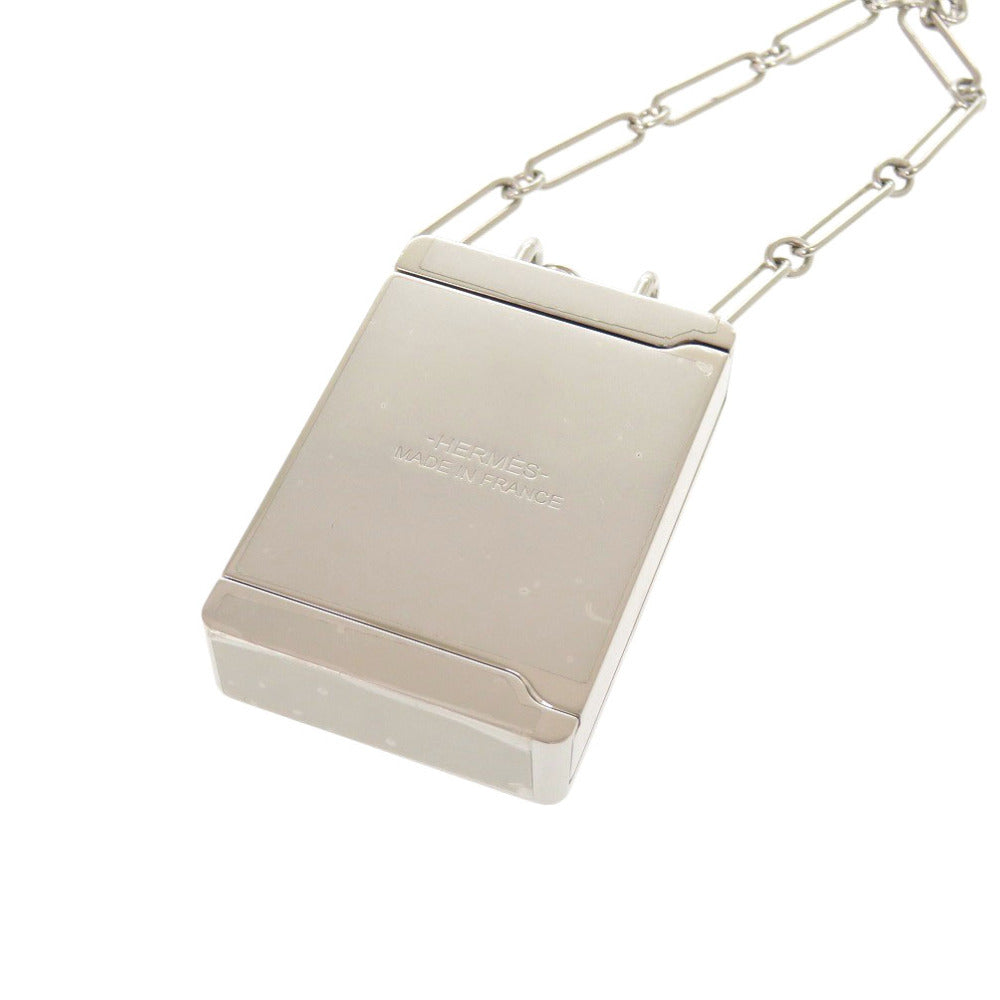 Hermes Necklace Metal Silver Boite A Reve