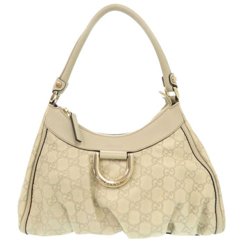 Gucci Shoulder Bag 190525 Leather Ivory One Shoulder Bag Gucci Shima Abbey Women