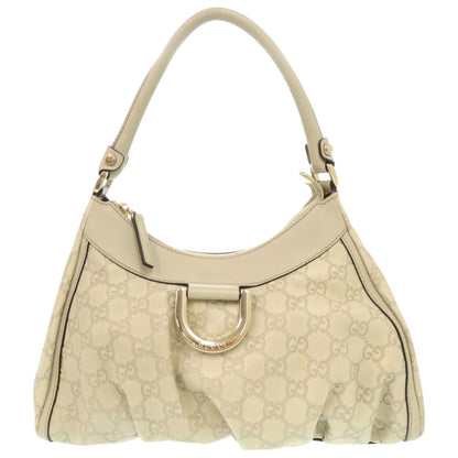 Gucci Shoulder Bag 190525 Leather Ivory One Shoulder Bag Gucci Shima Abbey Women