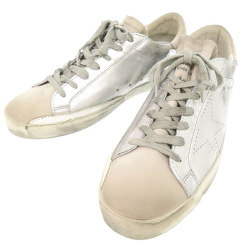 Golden Goose Sneakers G32Ms590.E68 Leather Silver Superstar 41