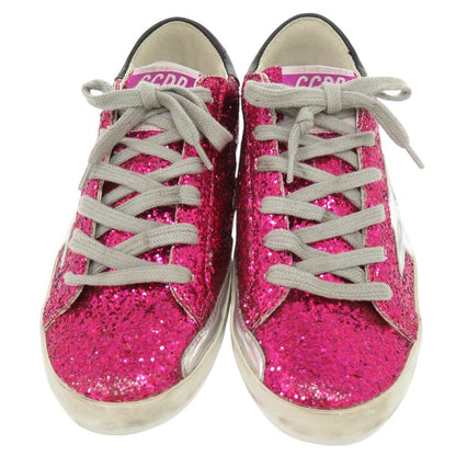 Golden Goose Sneakers G32Ws590.G45 Leather Pink Superstar Glitter Women 35