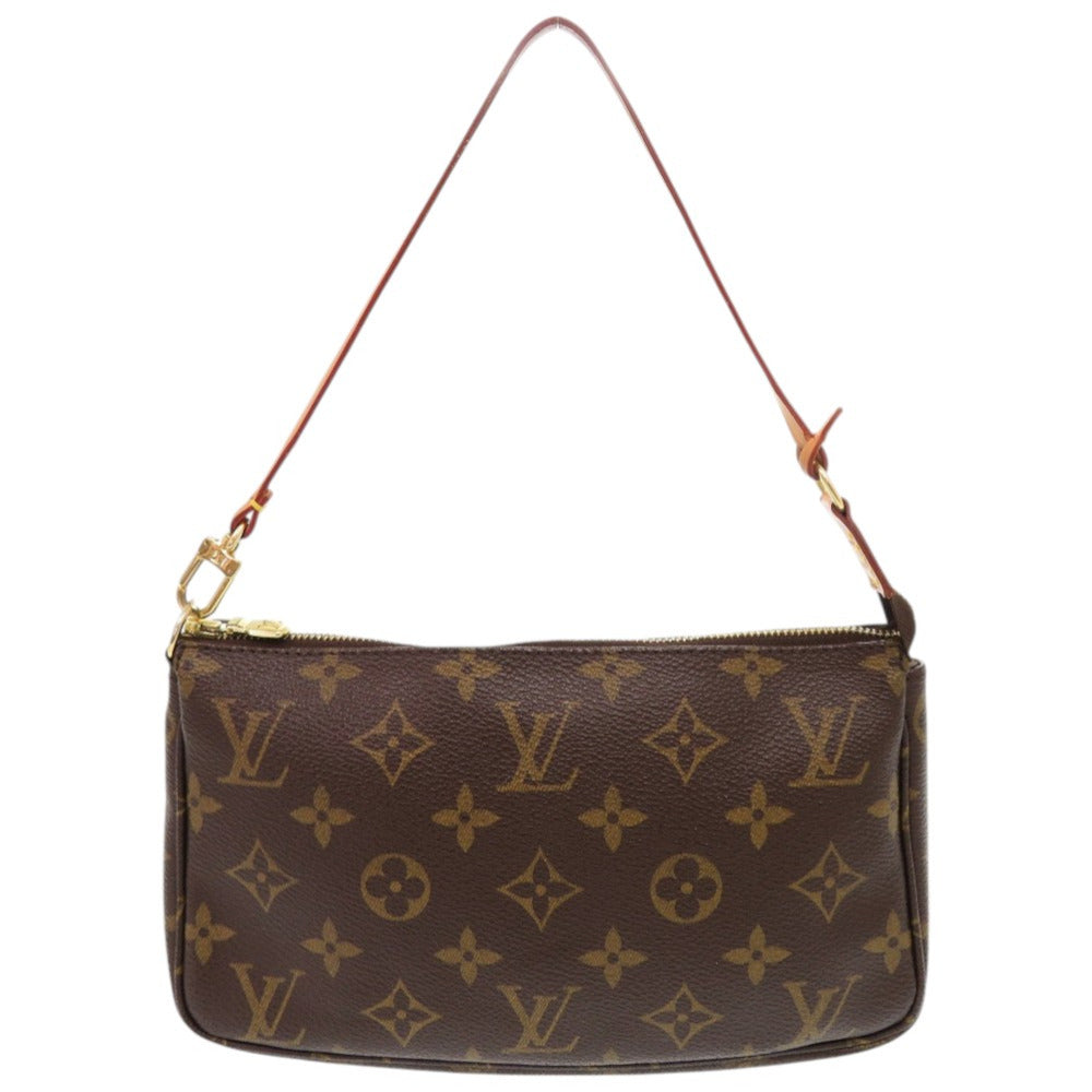 Louis Vuitton Pouch M51980 Monogram Canvas Brown Monogram Pochette Accessoires