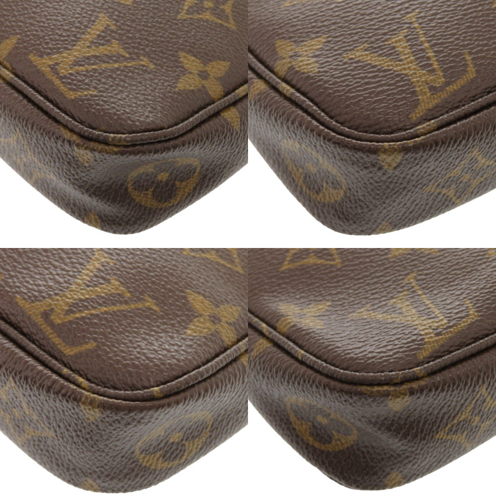 Louis Vuitton Pouch M51980 Monogram Canvas Brown Monogram Pochette Accessoires