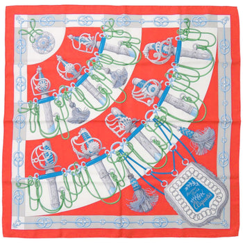Hermes Scarf Silk Orange Type Carre90 Cricketis