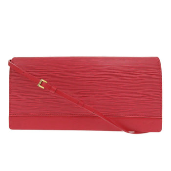 Louis Vuitton Shoulder Bag M5273E Epi Leather Red Honfleur Women