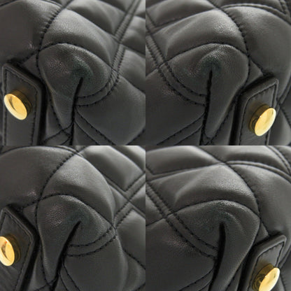 Burberry Handbag Leather Black 2Way Women