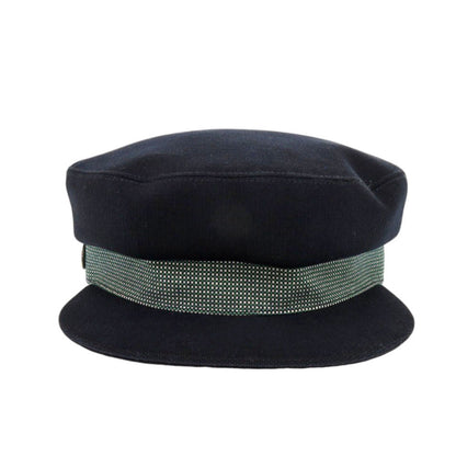 Hermes Other Hats Cotton Bruny Caval Serie Button Newsboy Cap Women 57