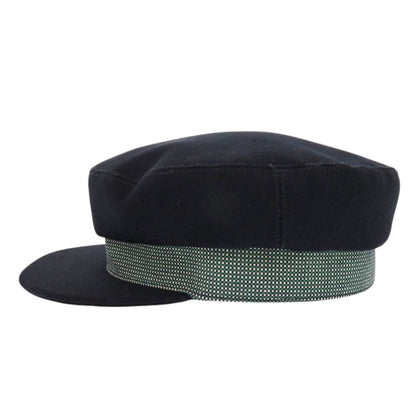 Hermes Other Hats Cotton Bruny Caval Serie Button Newsboy Cap Women 57