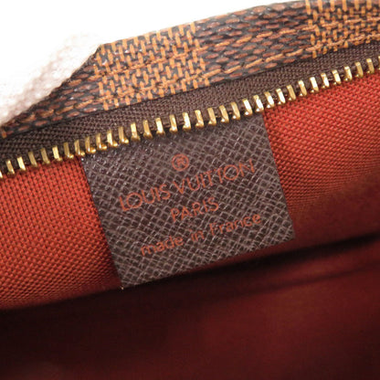 Louis Vuitton Handbag N51982 Damier Canvas Brown Damier Truth Makeup Women
