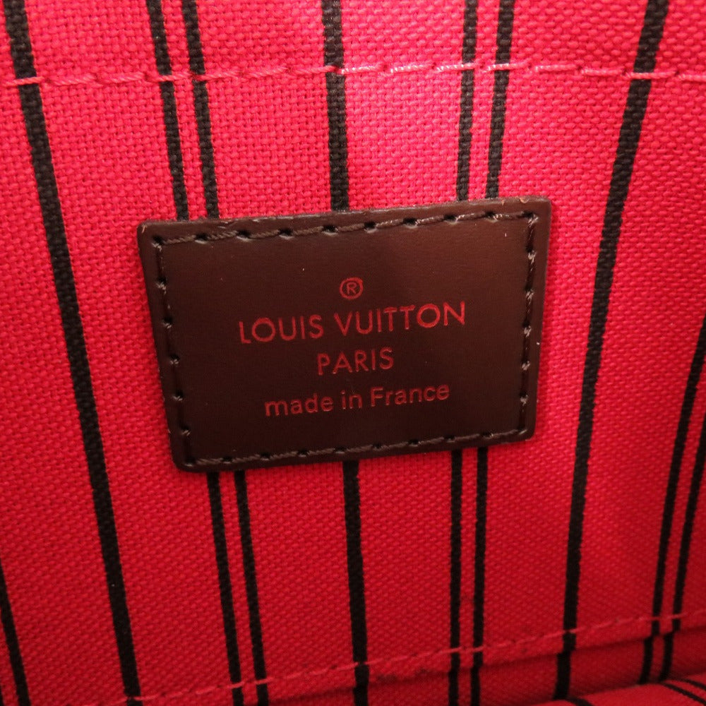 Louis Vuitton Pouch Damier Canvas Brown Damier Neverfull Pouch For Pm Women