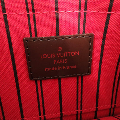 Louis Vuitton Pouch Damier Canvas Brown Damier Neverfull Pouch For Pm Women