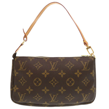 Louis Vuitton Pouch M51980 Monogram Canvas Brown Accessory Pouch Monogram Pochette Accessoires Women