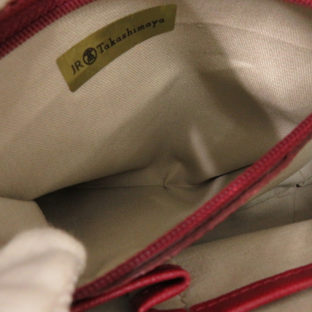 Burberry Handbag Leather, Canvas Red Nova Check Women