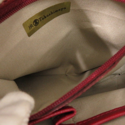 Burberry Handbag Leather, Canvas Red Nova Check Women