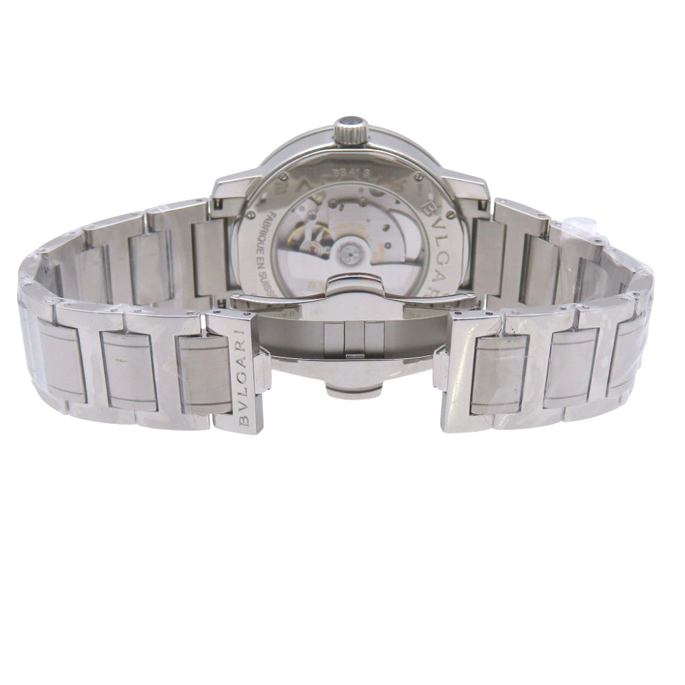 Bvlgari Watches Mechanical Automatic Bb41S Stainless Steel Blue Mechanical Automatic Bulgari