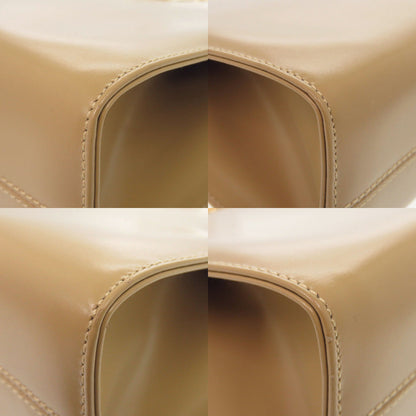 Salvatore Ferragamo Shoulder Bag Bp-21 8753 Calfskin Beige Chainshoulder Gancini Women