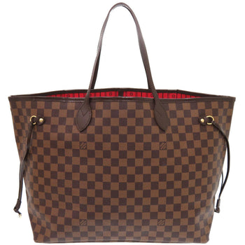 Louis Vuitton Tote Bag N51106 Damier Canvas Brown Damier Ebene Neverfull Gm