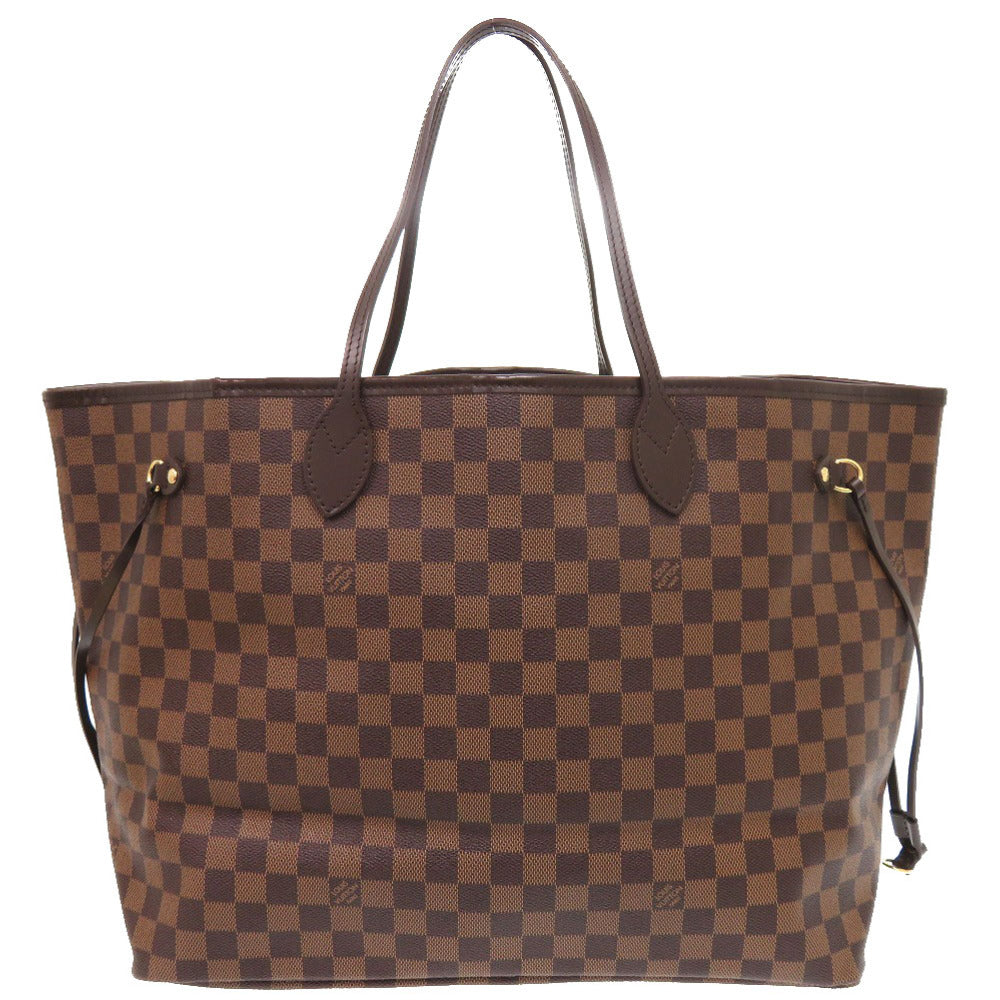 Louis Vuitton Tote Bag N51106 Damier Canvas Brown Damier Ebene Neverfull Gm