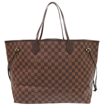 Louis Vuitton Tote Bag N51106 Damier Canvas Brown Damier Ebene Neverfull Gm