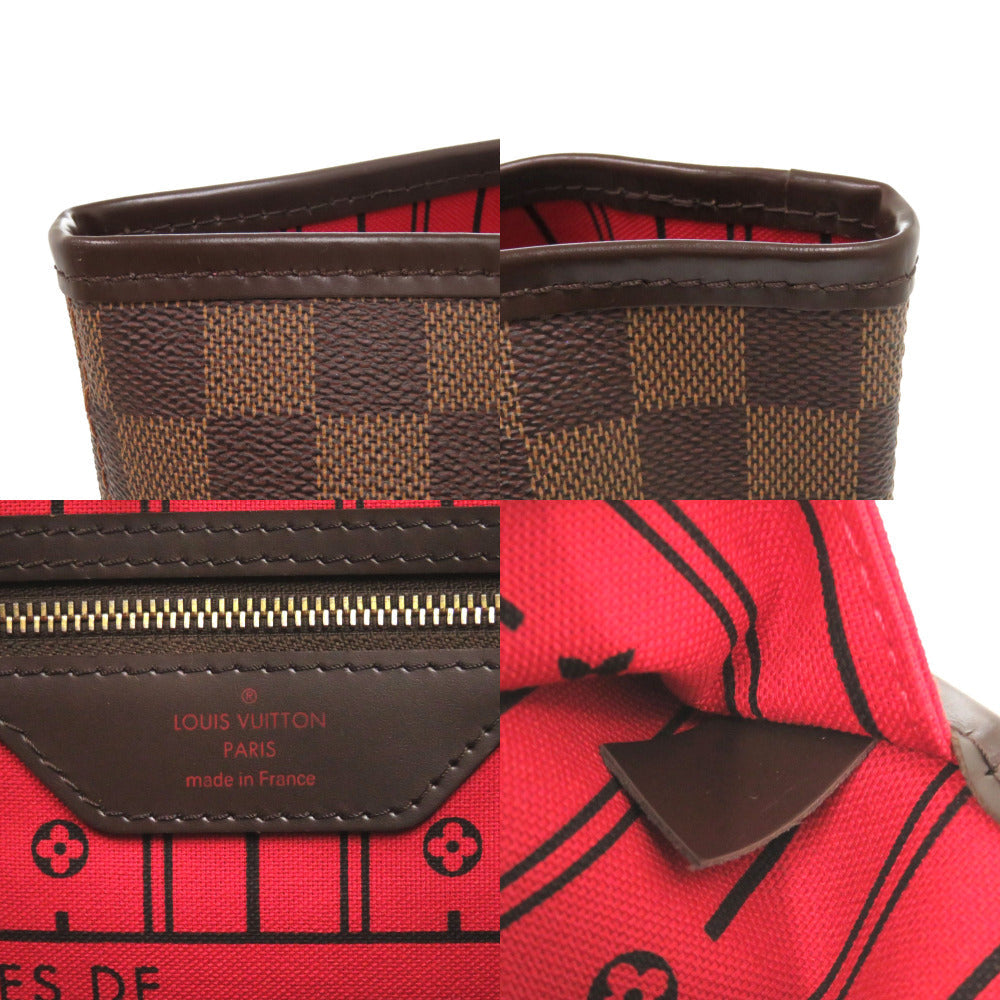 Louis Vuitton Tote Bag N51106 Damier Canvas Brown Damier Ebene Neverfull Gm