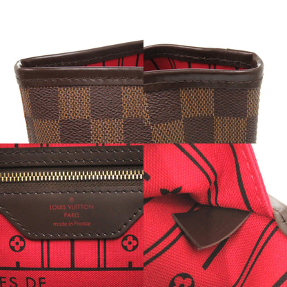 Louis Vuitton Tote Bag N51106 Damier Canvas Brown Damier Ebene Neverfull Gm