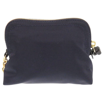 Burberry Pouch Nylon Navy Cosmetics Pouch Women