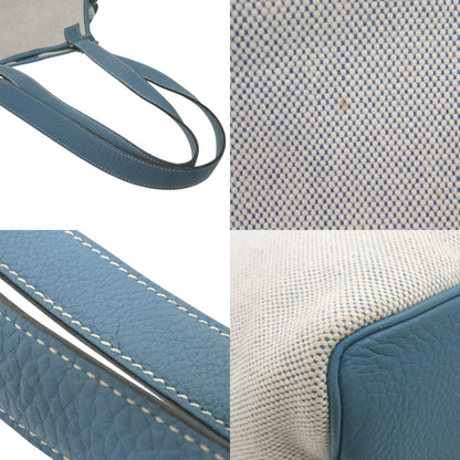 Hermes Tote Bag Tower Ash Blue Gene Jardinie Women
