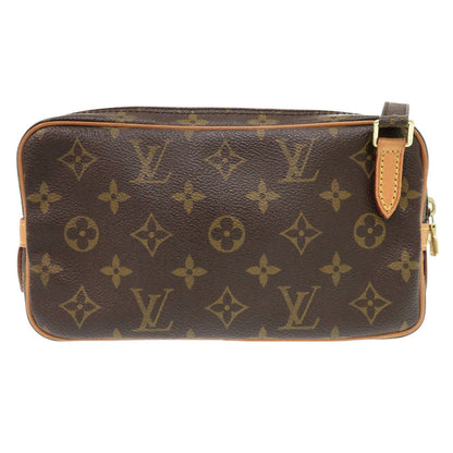Louis Vuitton Shoulder Bag M51828 Monogram Canvas Brown Monogram Marley Bandouliere Women