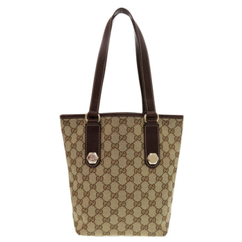 Gucci Tote Bag 153361 Gg Canvas Brown Women