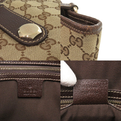 Gucci Tote Bag 153361 Gg Canvas Brown Women