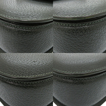 Gucci Handbag 000 29 0633 Leather Green Bamboo Women