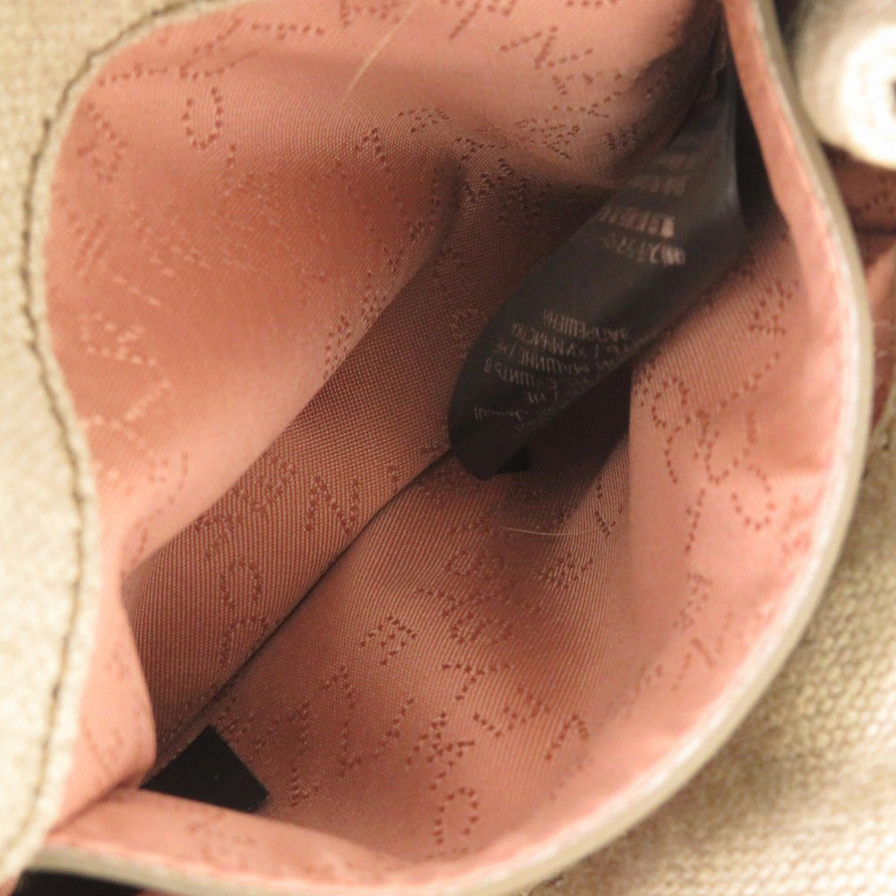 Stella Mccartney Shoulder Bag Polyurethane, Polyester Beige 2Way Falabella Women