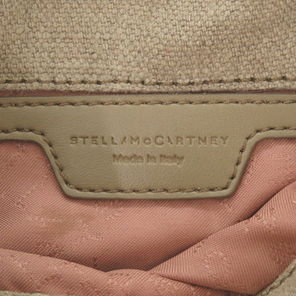 Stella Mccartney Shoulder Bag Polyurethane, Polyester Beige 2Way Falabella Women