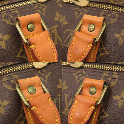 Louis Vuitton Boston Duffel Bag M41416 Monogram Canvas Brown Monogram Keepall Bandouliere50